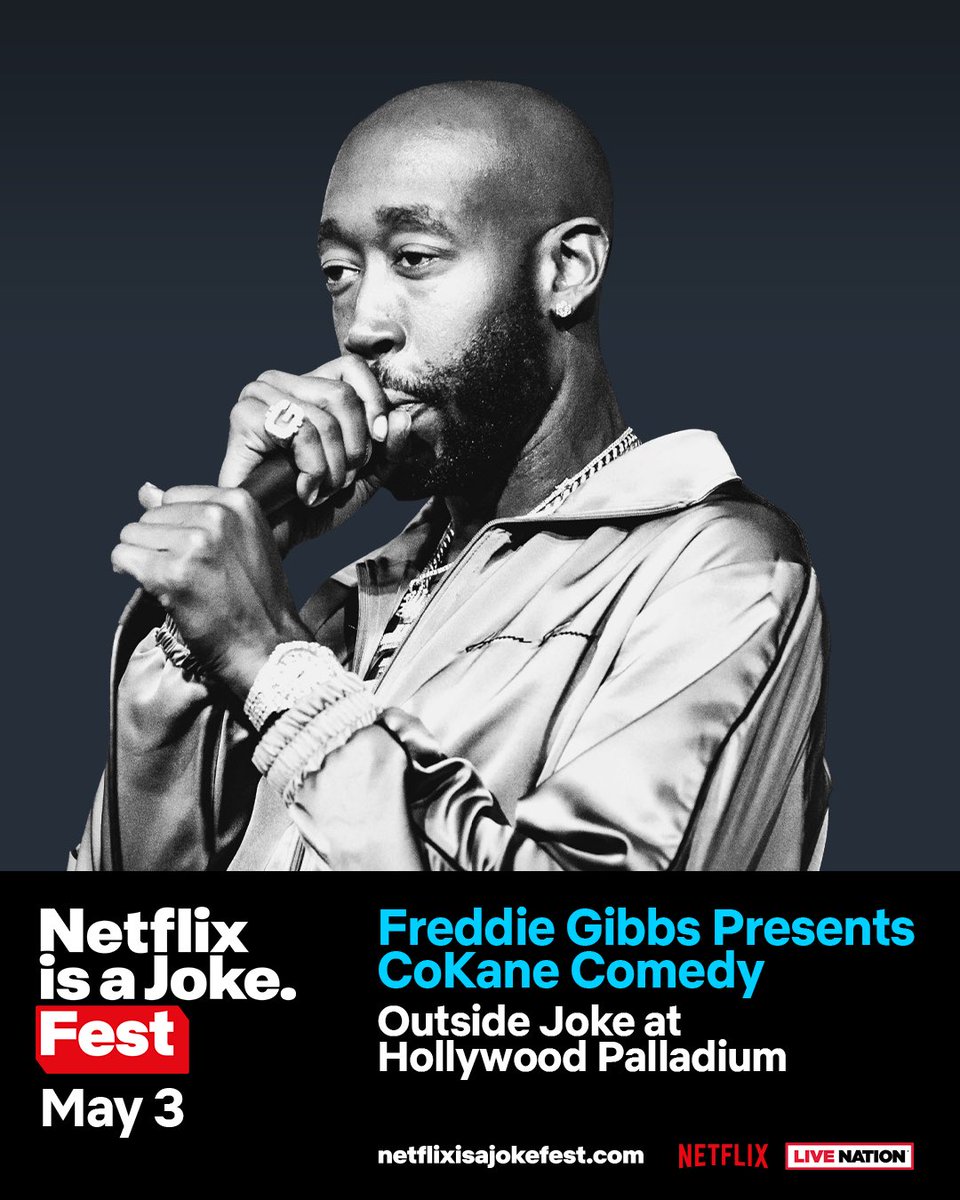 Comedy Store sold out so @NetflixIsAJoke added another set at the Outside Joke stage.