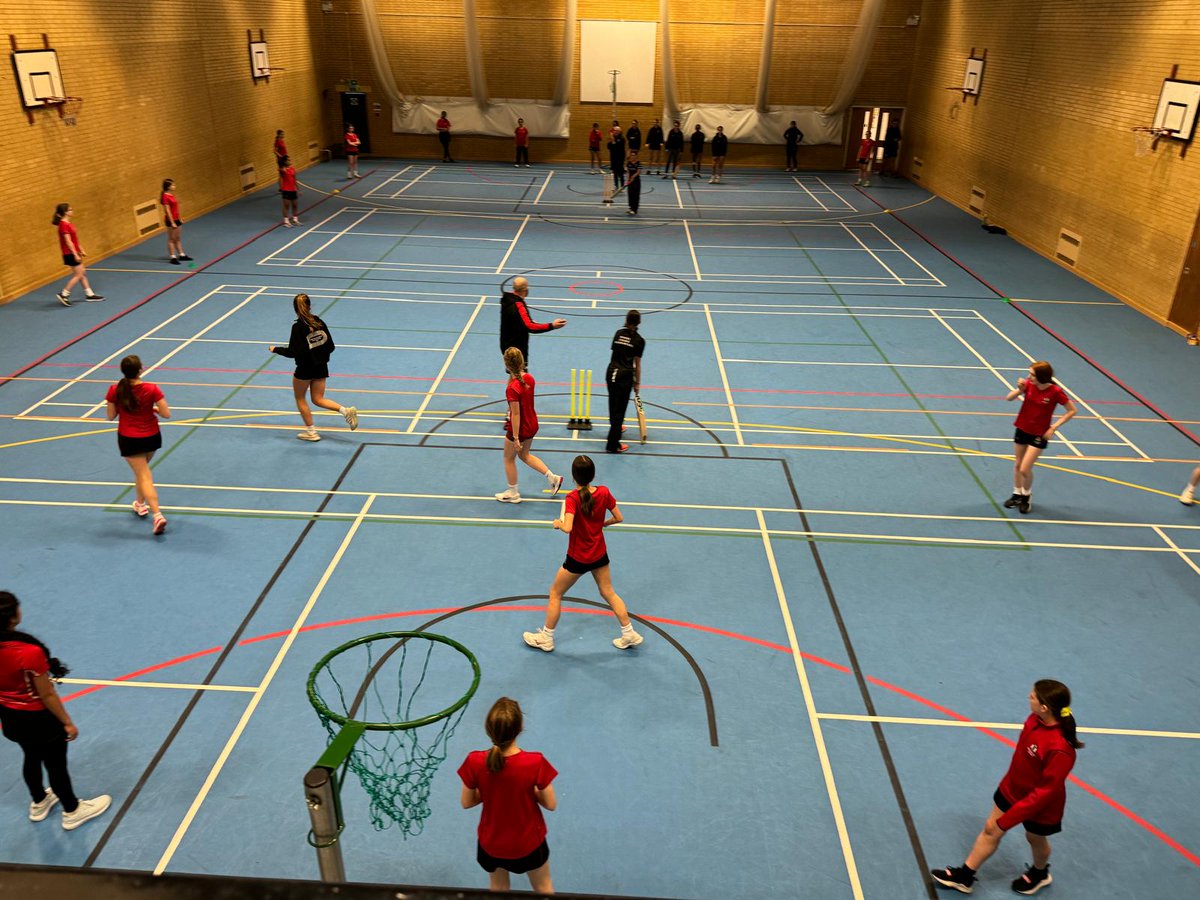 Superb turnout tonight for girls cricket with over 40 girls playing a series of conditioned games and doing some nets.
Exciting times ahead next term with matches, competitions and cups for all age groups in both hard and soft ball formats. #ECB #girlscricket #transferableskills