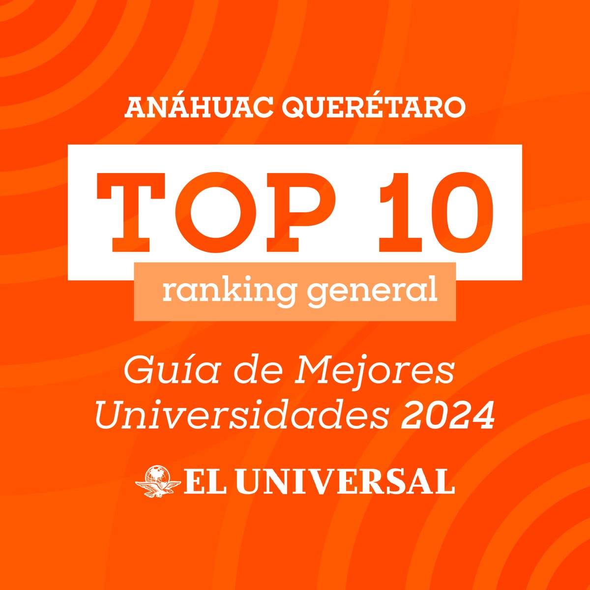 Nos encontramos en el top 10 del ranking general en la Guía de Mejores Universidades 2024 de @El_Universal_Mx, posicionándonos en los primeros puestos, siendo la institución más joven, gracias a nuestra formación de calidad 🦁🏅 #OrgulloAnáhuac linkedin.com/company/el-uni…