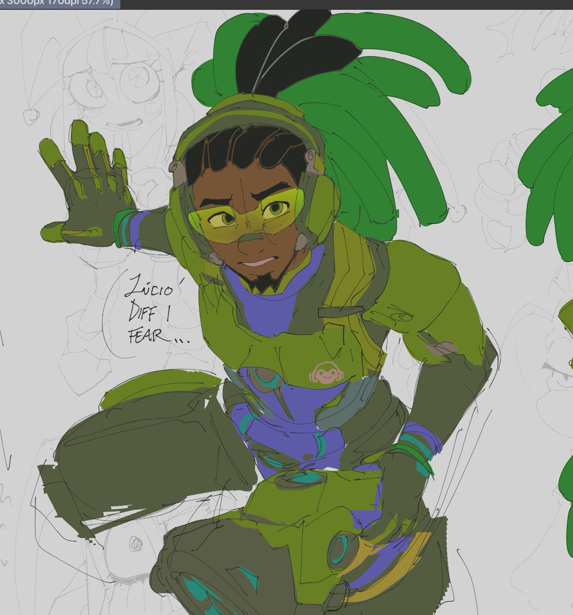 happy birthday lucio overwatch! what a silly little guy !
#Overwatch