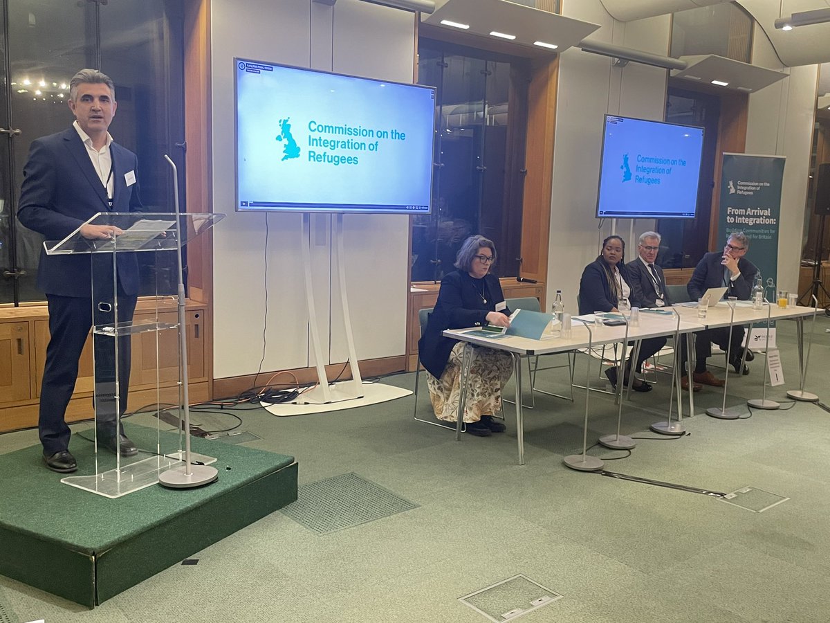 Commission on the Integration of Refugees (@cirefugeesuk) on Twitter photo Thank you to <a href="/sabir_zazai/">Sabir Zazai 🧡</a> for sharing his journey and his incredible contribution to <a href="/CIRefugeesUK/">Commission on the Integration of Refugees</a>. Powerful to hear about the meaningful outcomes when everyone does their part for #RefugeeIntegration Thank you to <a href="/sabir_zazai/">Sabir Zazai 🧡</a> for sharing his journey and his incredible contribution to <a href="/CIRefugeesUK/">Commission on the Integration of Refugees</a>. Powerful to hear about the meaningful outcomes when everyone does their part for #RefugeeIntegration