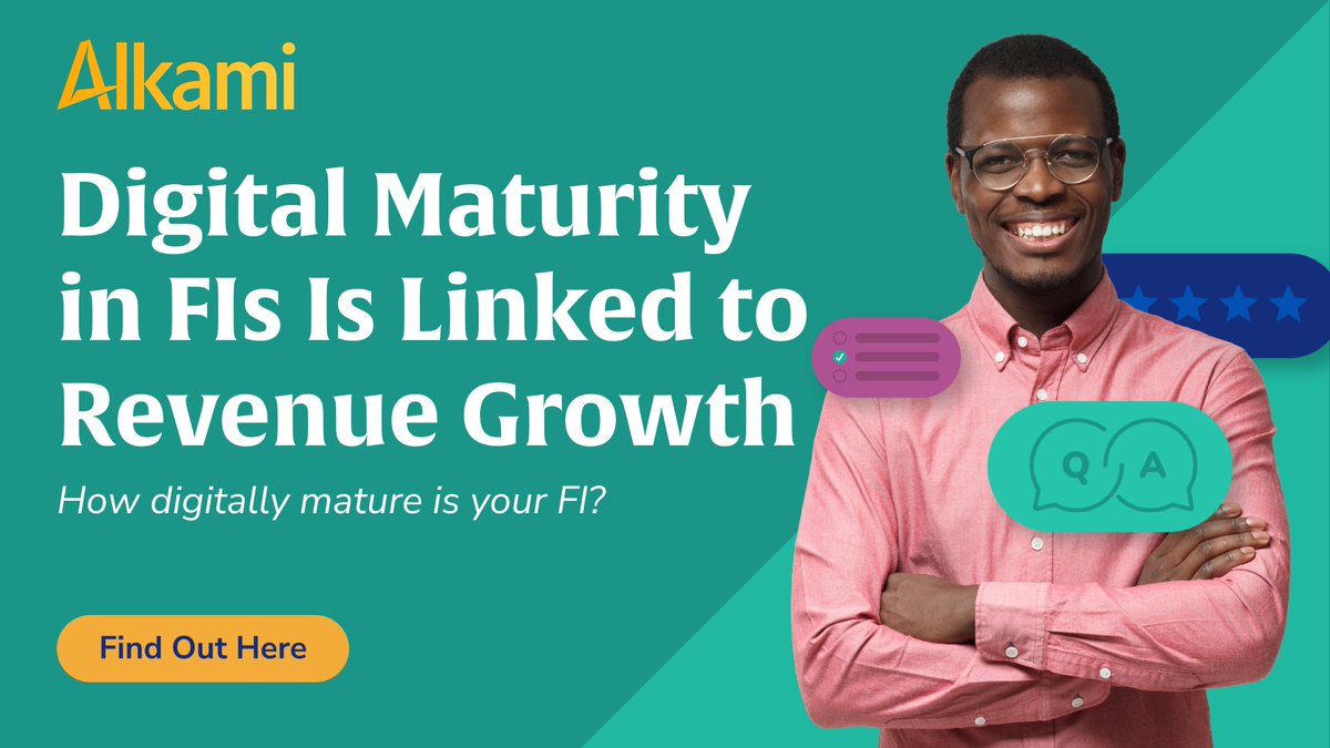 🚀 Announcing: The first of its kind #DigitalMaturity assessment for financial institutions. How does your FI stack up in digital maturity?

Mindset and toolset are the foundational elements of the most digitally mature #Banks and #CreditUnions. bit.ly/492dIsQ