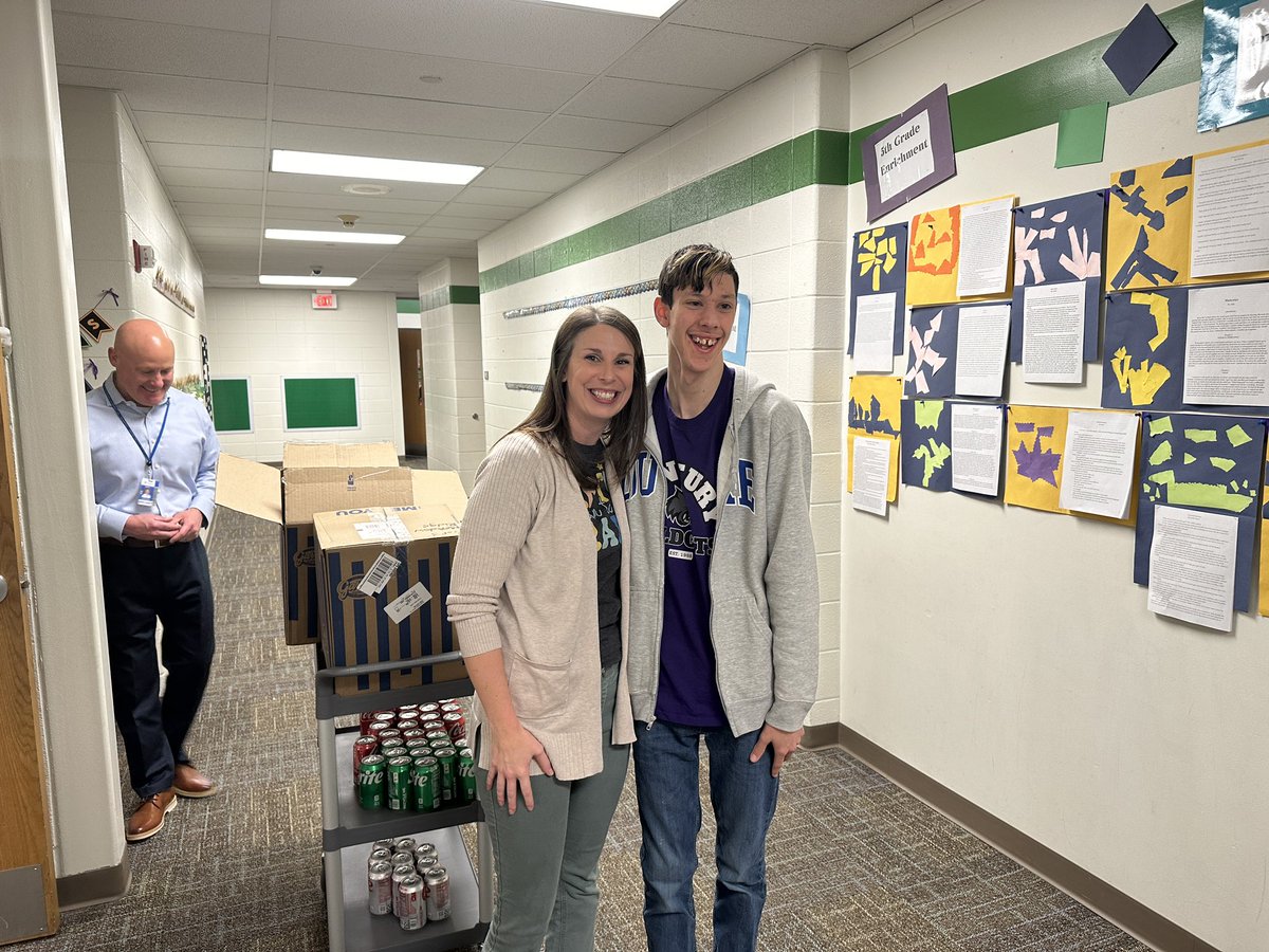 It was another great day POPPING in to say thank you to our staff!