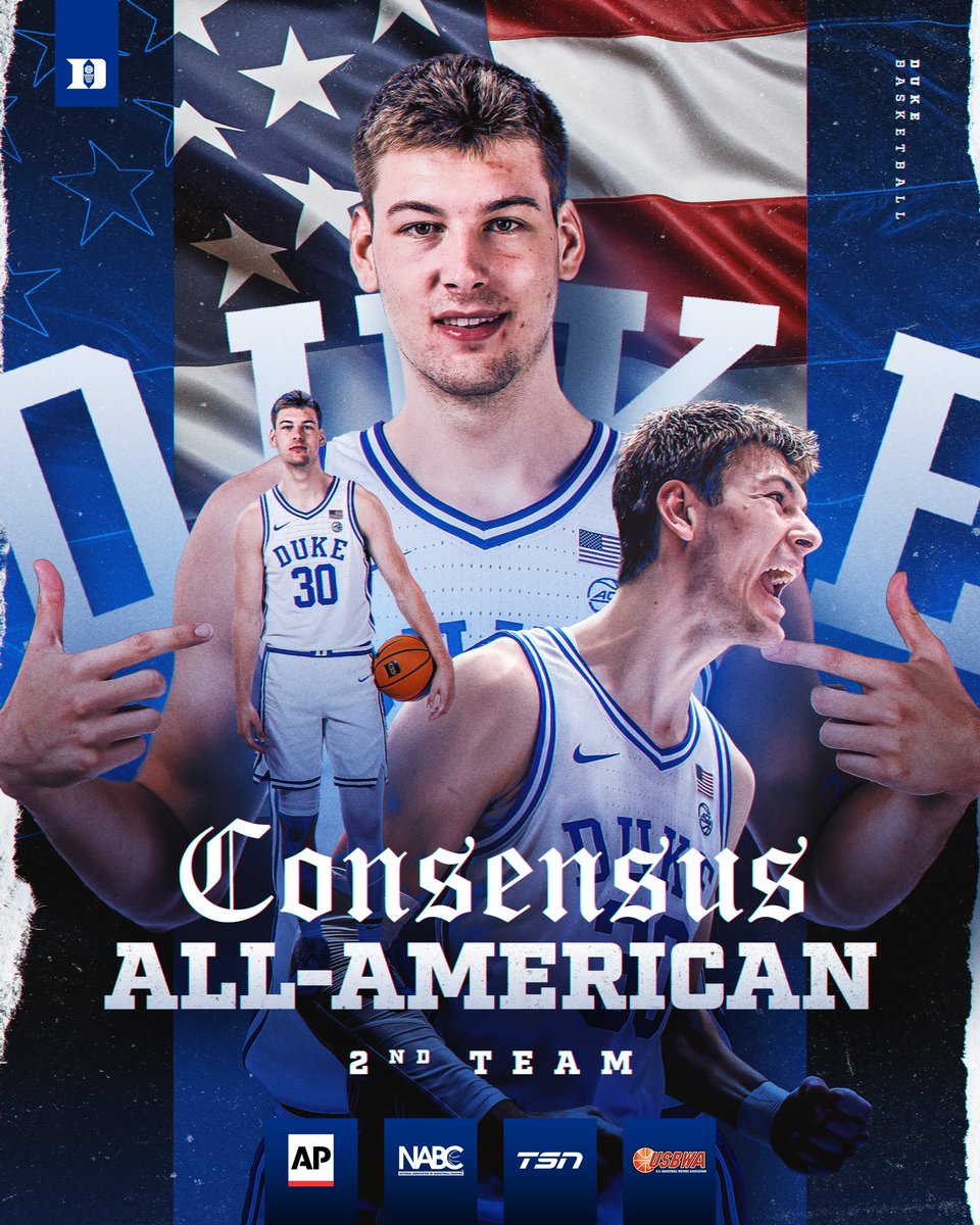 Only 1 freshman/sophomore earned consensus All-America status in 2023-24 👊🇺🇸 @kylefilipowski