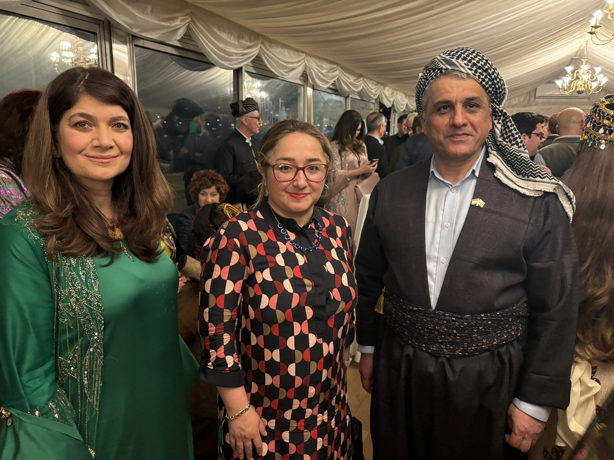Delighted to join my friends from @KRG_UK at parliament to celebrate #Newroz2024 #NewrozPirozBe