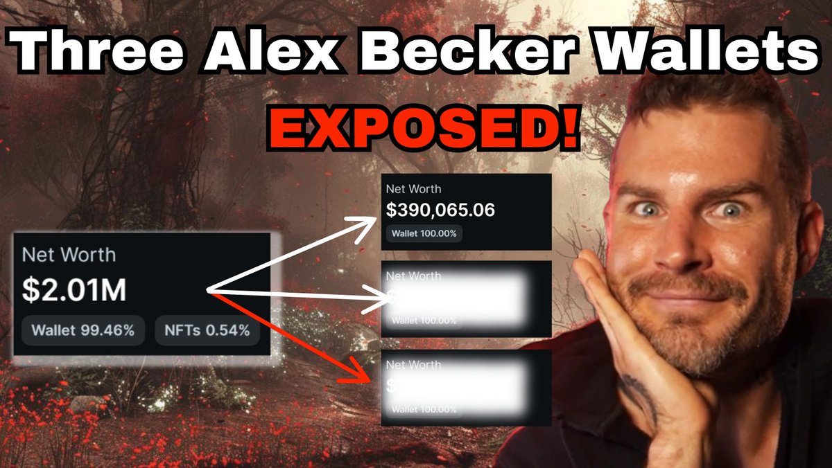 We Found 3 MORE Crypto Wallets of Alex Becker!

His transactions on those new wallets Shocked Us🤯

Here's everything we found:👇