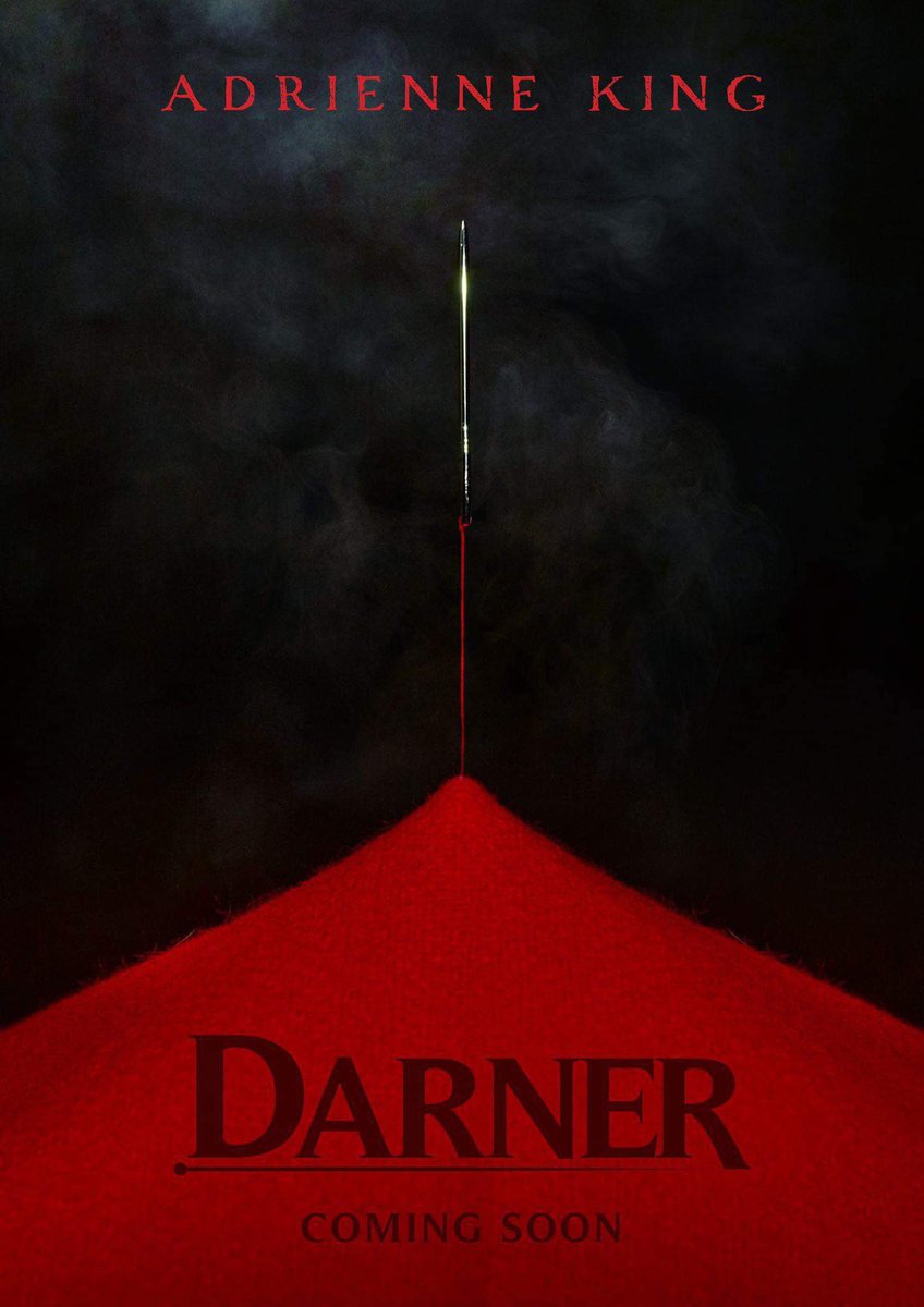 Misty Moon (@mistymoonevents) on Twitter photo I am so proud to announce Misty Moon’s new short horror film DARNER starring <a href="/AdrienneKing13/">Adrienne King</a> The film is a wonderful poignant story written by Lauren Jane Barnett. DARNER: A haunting look into what keeps an aging couple together, in sickness and in health. <a href="/SlasherTrash/">Slasher Trash</a> I am so proud to announce Misty Moon’s new short horror film DARNER starring <a href="/AdrienneKing13/">Adrienne King</a> The film is a wonderful poignant story written by Lauren Jane Barnett. DARNER: A haunting look into what keeps an aging couple together, in sickness and in health. <a href="/SlasherTrash/">Slasher Trash</a>