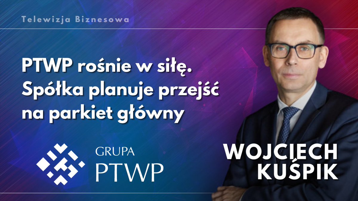 Wojciech Kuśpik, #PTWP: Wierzymy w rynek publiczny, wierzymy w giełdę: 
tiny.pl/dtq2b 

#inwestorzytv #NewConnect #media #digital #eventy #online #biznes #rozwój #EKG #EuropejskiKongresGospodarczy #giełda #TelewizjaBiznesowa