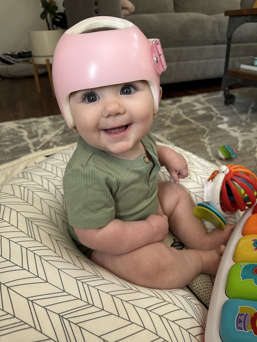 The Riley family shares their emotional journey, the benefits of cranial remolding and life after Harper's successful therapy. A story of resilience and encouragement for parents facing similar decisions. For more details, click here | bit.ly/3PzugBp