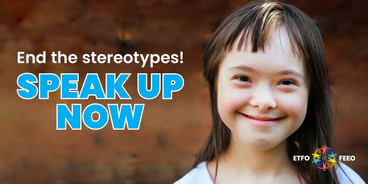 In advance of #WorldDownSyndromeDay, recognized on March 21, we are sharing a link to sign up and access free resources to help talk to children about the powerful stereotypes people with Down syndrome face. Visit worlddownsyndromeday.org/resources #WDSD24 #onted