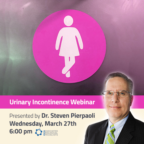 Are you tired of frequent bathroom runs? 🚽 

FREE Women’s Health Webinar
with Dr. Steven Pierpaoli
March 27th, 6:00 pm

Register Here: us06web.zoom.us/webinar/regist…

#bladder #bladdercontrol #bladderissues #incontinence #oab #overactivebladder #womenshealth #urinaryissues #bladderleak