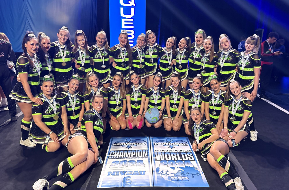 Championnats mondiaux de cheerleading: les Jabs retournent en Floride #Beauce #Jabs #Worlds beaucemedia.ca/infolettre/cha…