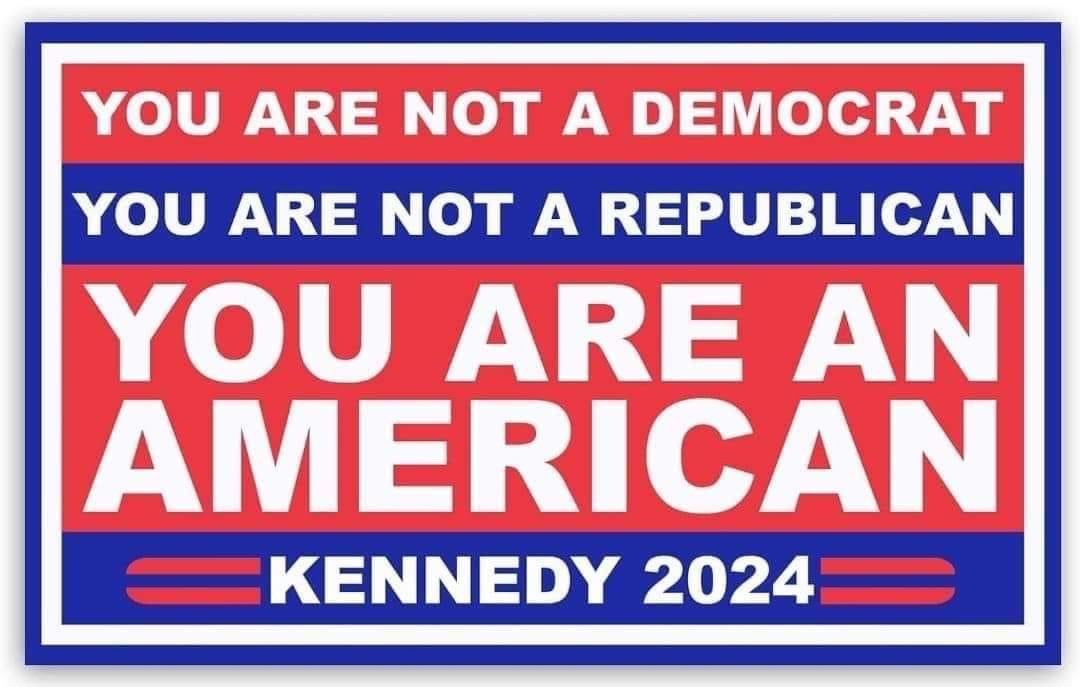 A little louder for the people in the back ! Vote #Kennedy24 🇺🇸