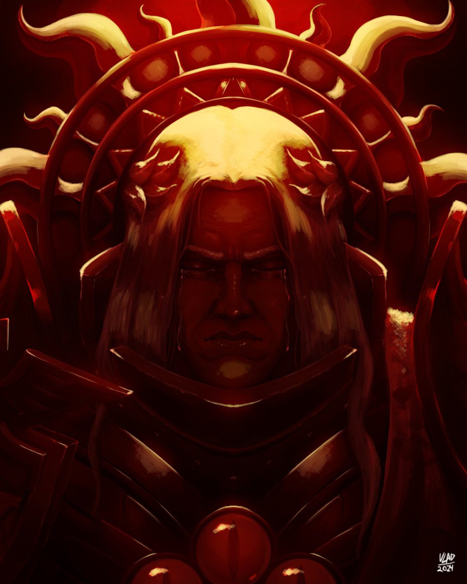 "Sanguinius, the Brightest One"
Art by Hilario

#WarhammerCommunity #wh40k #warhammer40k #warhammer40000 #WarhammerArt #bloodangels #Sanguinius