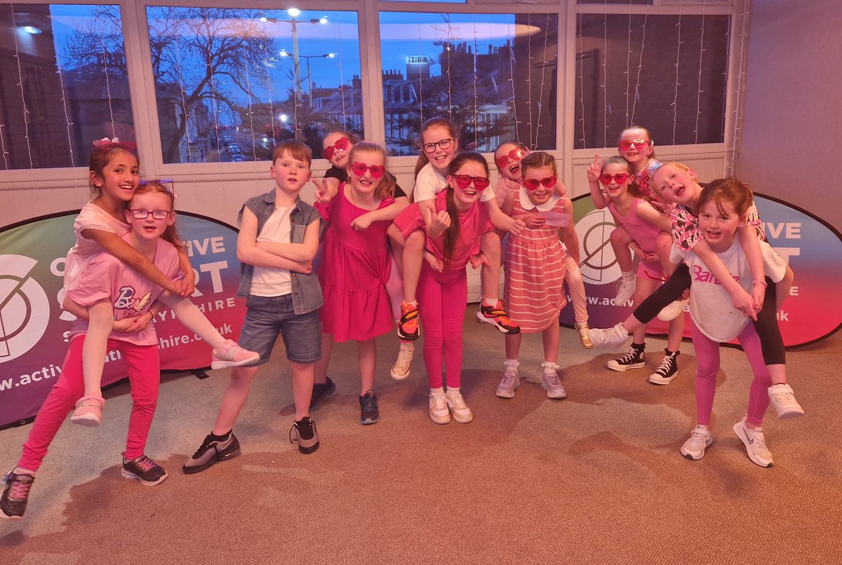 Our fantastic P4 dancers just before they hit the stage at the iconic @AyrGaiety as part of @ActiveSA_SAC DanceMania show.