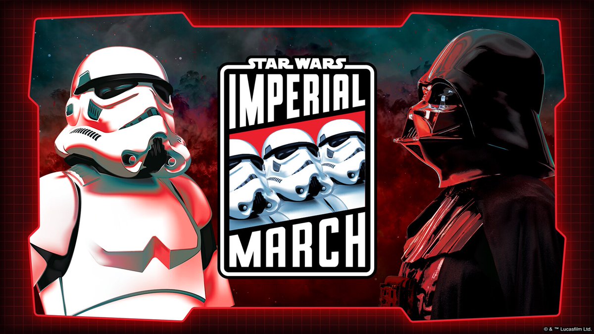 starwars's tweet photo. Imperial March soldiers on with another week of exciting reveals from the dark side, #TheAcolyte, and more!

https://t.co/4qZ8KqvxJ0 https://t.co/4MMTl1BXBO