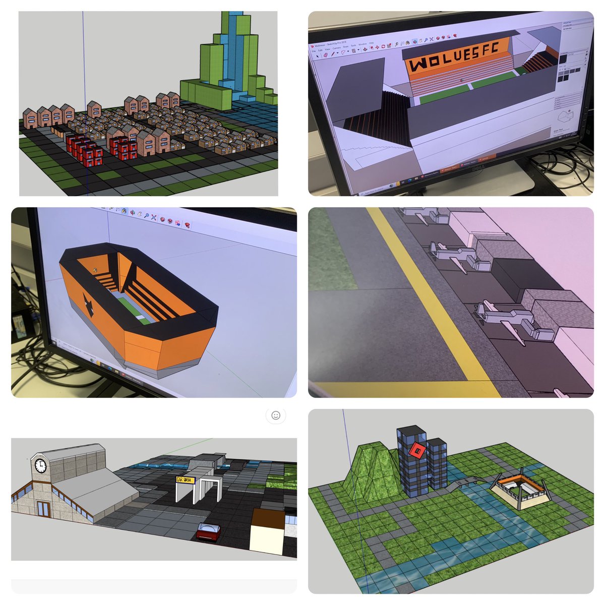 My year 8s have been developing their skills and creating CAD cities. From airports to the Molineux (unfortunately none of Villa Park) Amazing work! Well done everyone @MrBaker34205850 @AldersleyTeam7