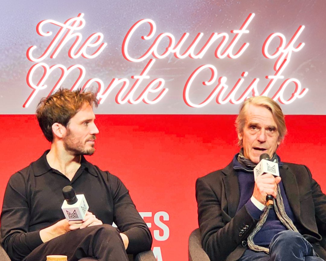 Behind-the-scenes of the upcoming series The Count of Monte Cristo with Sam Claflin and Jeremy Irons:

👉 adailycrow.com/post/745499807… 

#jeremyirons #thecountofmontecristo #samclaflin #seriesmania #SeriesManiaForum