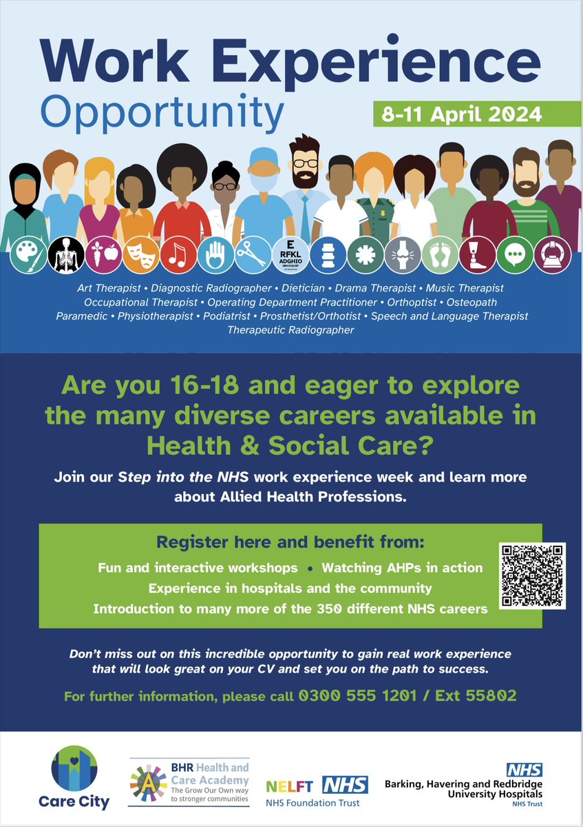 Interested in a career in the NHS? Check this out and come and join us @NELFT @CareCityUK @BHRUT_NHS 👇