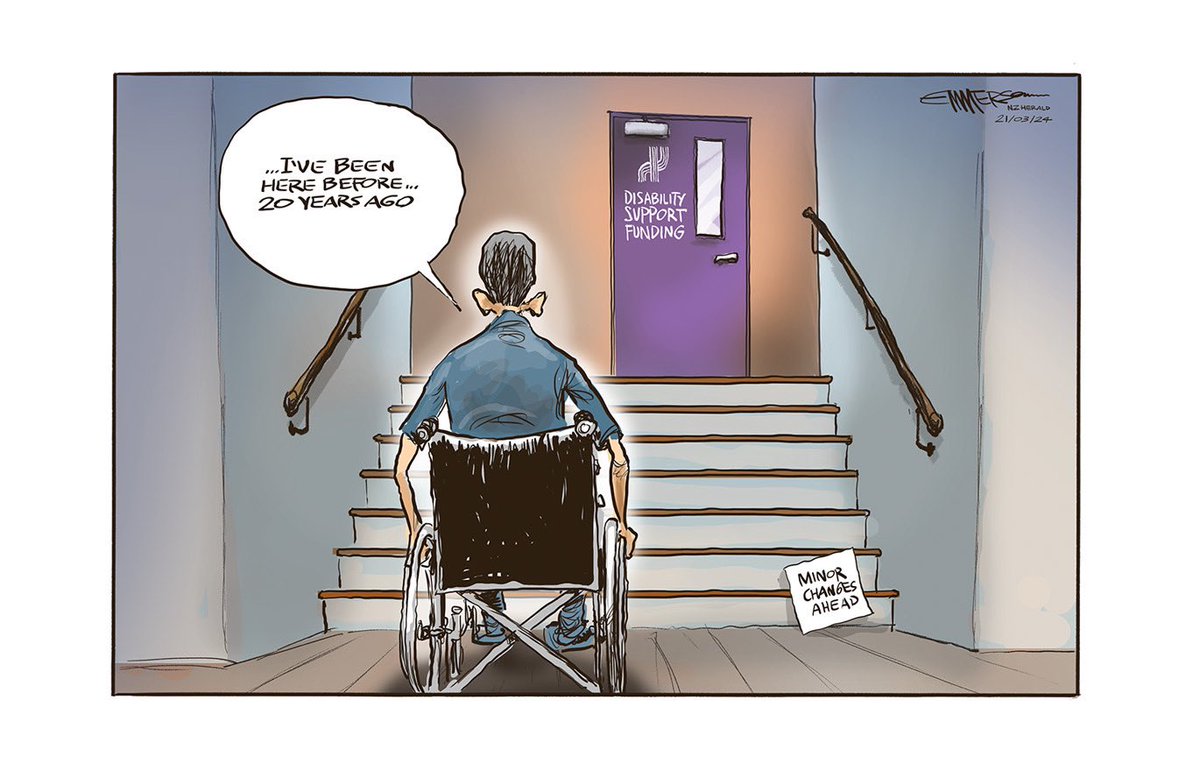 A very deliberate and widely used visual metaphor from years ago - why? Because we’ve been here before … ( for Kylie and her daughter ) Rod Emmerson’s cartoons: Week of March 18 - 24 nzherald.co.nz/nz/rod-emmerso…