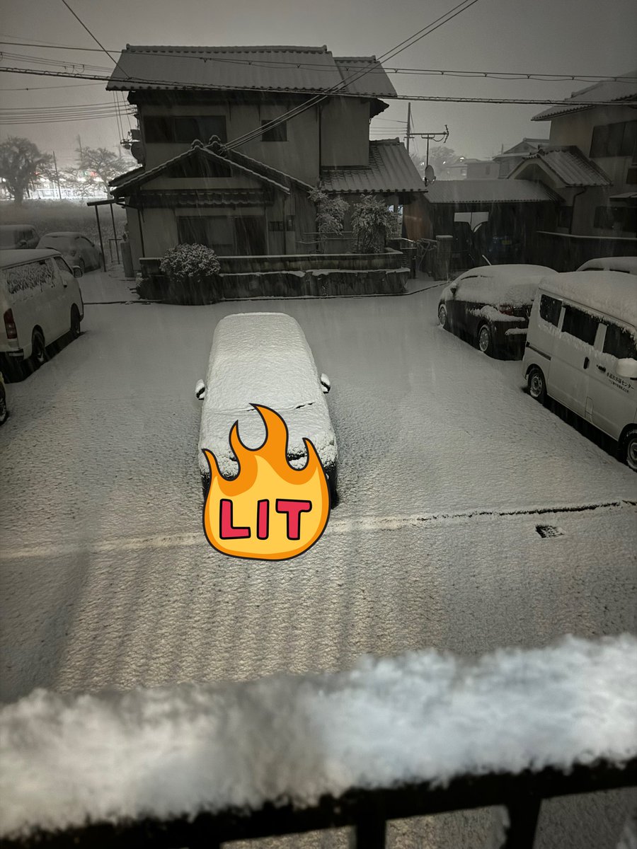 この積雪はヤバ過ぎるやろ‼️

広島湾岸トレイルはどーなることやら😂