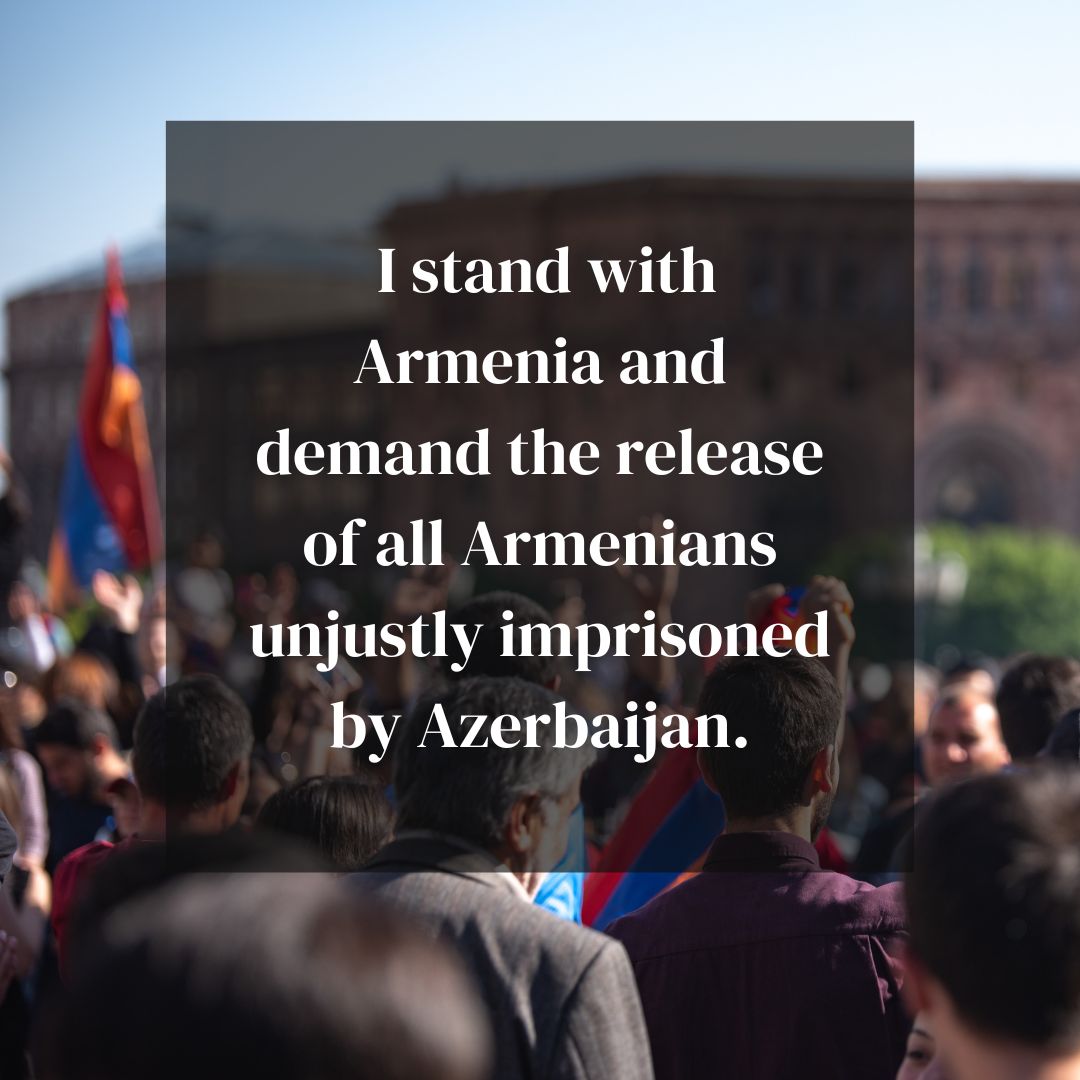 Join over 150 global leaders and people from over 95 countries to demand the release of Armenians by @presidentaz. buff.ly/46VHo9K #FreeArmenianPrisoners