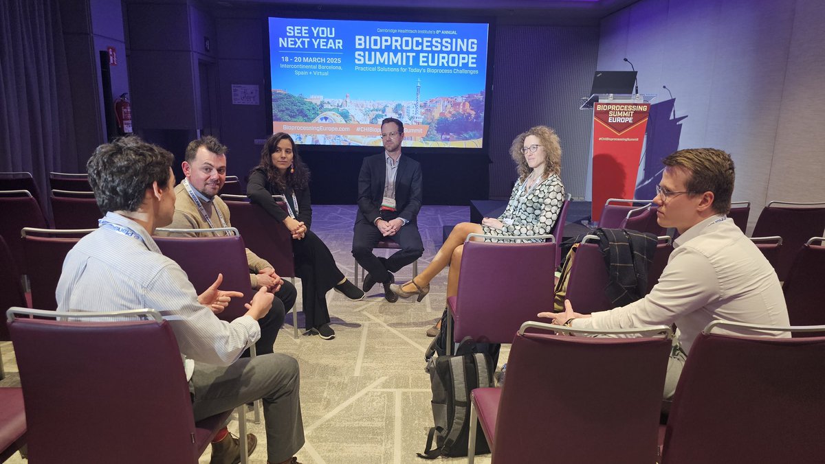 Iris L. Batalha (@iris_luzbatalha) on Twitter photo It was an immense pleasure to speak and chair the Formulation and Stability track at #CHIBioprocessingSummit Europe 2024! We had amazing speakers this afternoon and a great breakout discussion on the challenges of drug formulation.
<a href="/CHI_Healthtech/">Cambridge Healthtech Institute</a> <a href="/IBECBarcelona/">IBEC</a> <a href="/BecariosFLC/">Becas Fundación "la Caixa"</a> It was an immense pleasure to speak and chair the Formulation and Stability track at #CHIBioprocessingSummit Europe 2024! We had amazing speakers this afternoon and a great breakout discussion on the challenges of drug formulation.
<a href="/CHI_Healthtech/">Cambridge Healthtech Institute</a> <a href="/IBECBarcelona/">IBEC</a> <a href="/BecariosFLC/">Becas Fundación "la Caixa"</a>