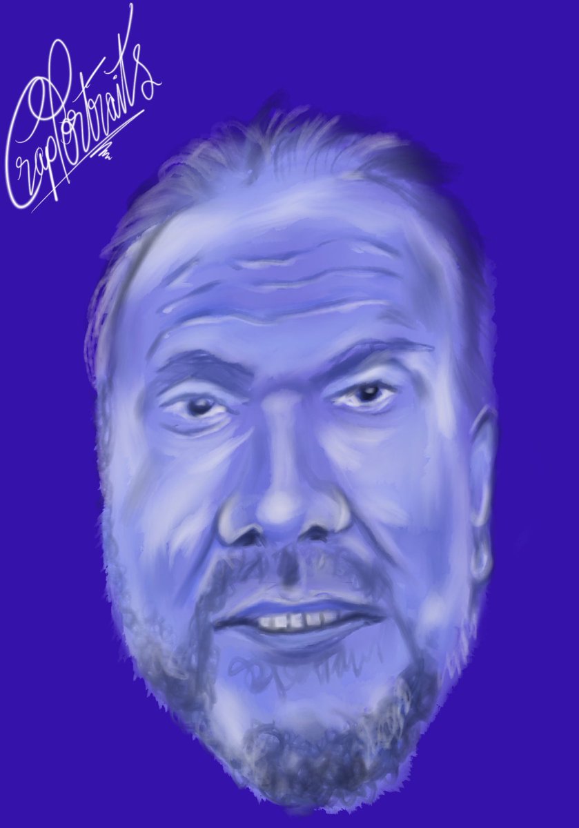 #1739 Despite a fairly high level of engagement and 112 wrong guesses not a single person guessed this. It is , of course, @Halcruttenden . Hal has one of those faces I return to from time to time, so enigmatic 🧐. 2 portraits in a week Hal, I’m sure you’re honoured @PDKeegan