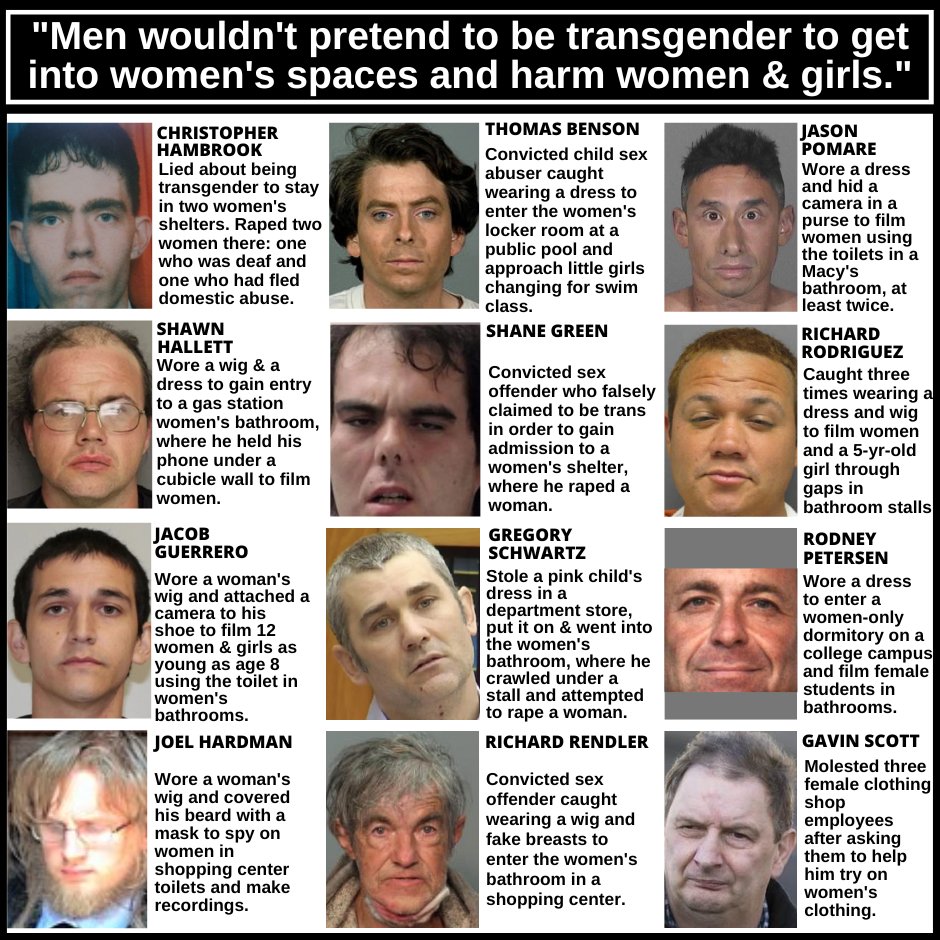 OldS0ULNewWorld's tweet image. Ok, so, how about protecting your precious young daughter from #TransPredators who invade #WomensSpaces⁉️  It's only a matter of⏰until a pervert like this impact your child's life if this #misogynistic injustice goes on unchallenged❗️ Why can't you👀this⁉️ 🧐#MakeItMakeSense🤦‍♂️