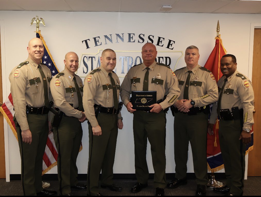 I am proud to announce the promotion of Randall Huckeby to Lieutenant. He will serve as Lieutenant over the @THPKnoxville District midnight shift operations. Congratulations!