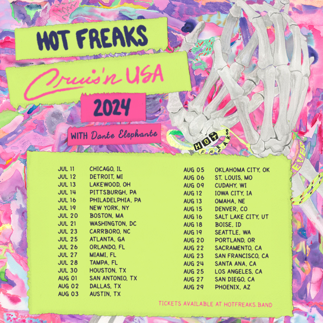 IN CASE YOU MISSED IT!!! You can still get tickets for our first ever headline tour RIGHT NOW!!! Hit this link - laylo.com/hotfreaksmusic to sign up for our mailing list, get your code and grab tickets TODAY before the general sale on Friday!