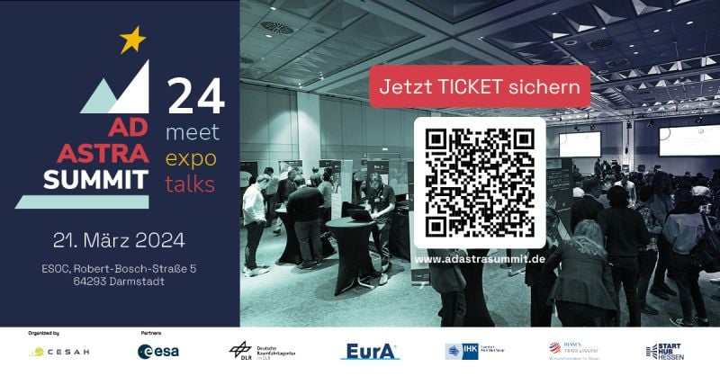 🌟Meet Xylene and our two founders at this year's #AdAstraSummit 2024. 

🗓 21.03.2024, 09:00 - 21:00
📍 ESOC, Robert-Bosch-Straße 5, 64293 Darmstadt
👉 hubs.li/Q02q6QLK0

Get your FREE tickets by scanning the QR code.
#DPP #space