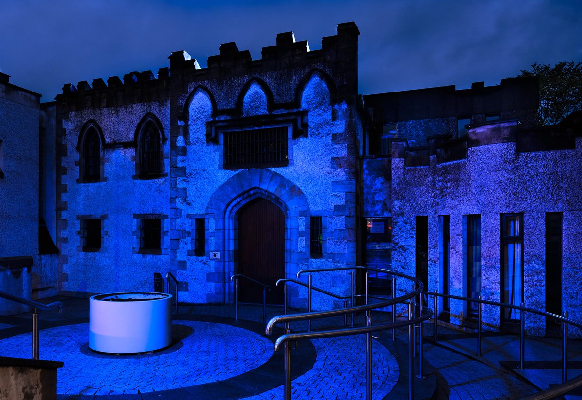 Our buildings @burnavontheatre, @hilloftheoneill & The Bridewell will light up blue tonight, Thursday 11 April, in recognition of World Parkinson's Day 2024. Around 153,000 people live with Parkinson’s in the UK. For information & support, see: parkinsons.org.uk