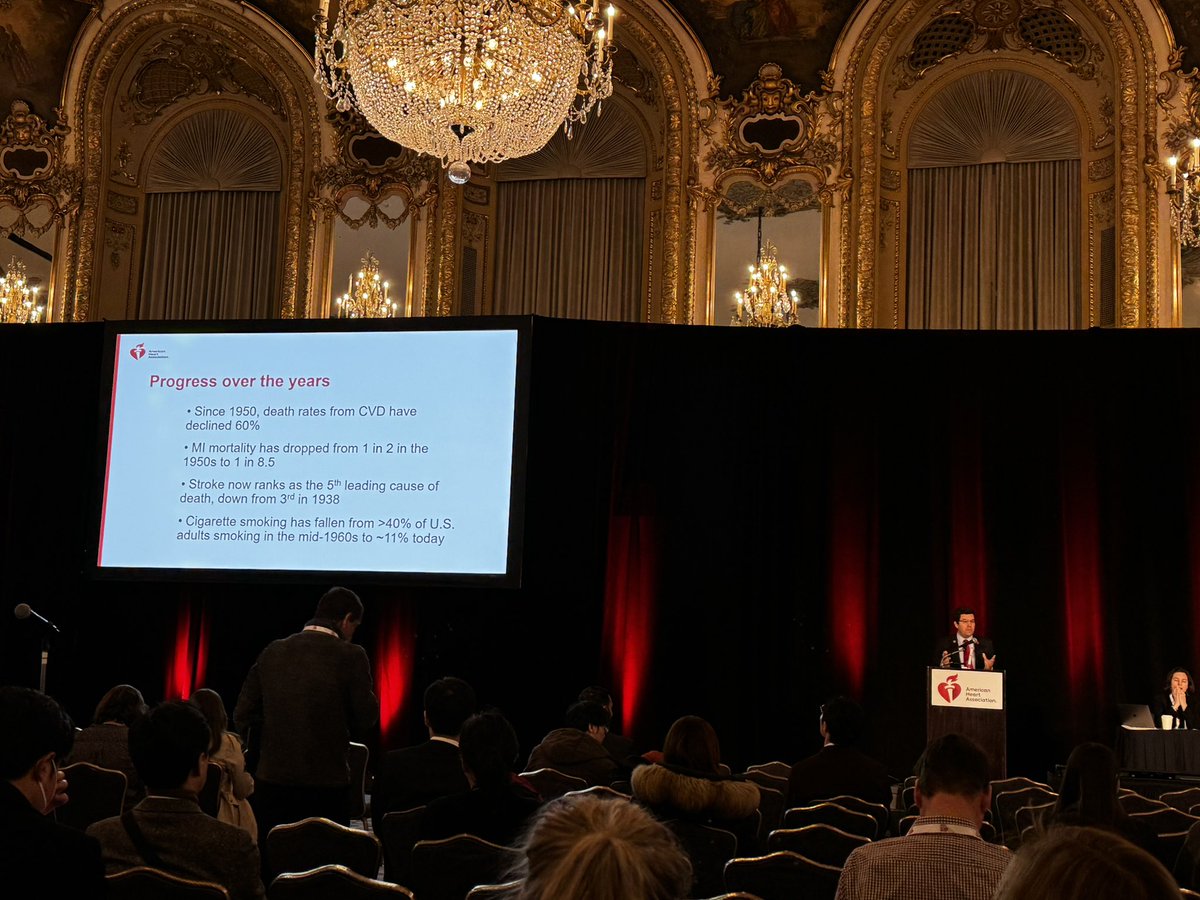 ZahraaziziMD's tweet photo. #EPILifestyle24
#AHA Guidelines and Statements Session: 

2024 Amerian Heart Association Heart Disease and Stroke Statistics Update by Dr Seth Martin 
⬇️
@AHAScience 
@SethShayMartin https://t.co/QSAmR9DxMu