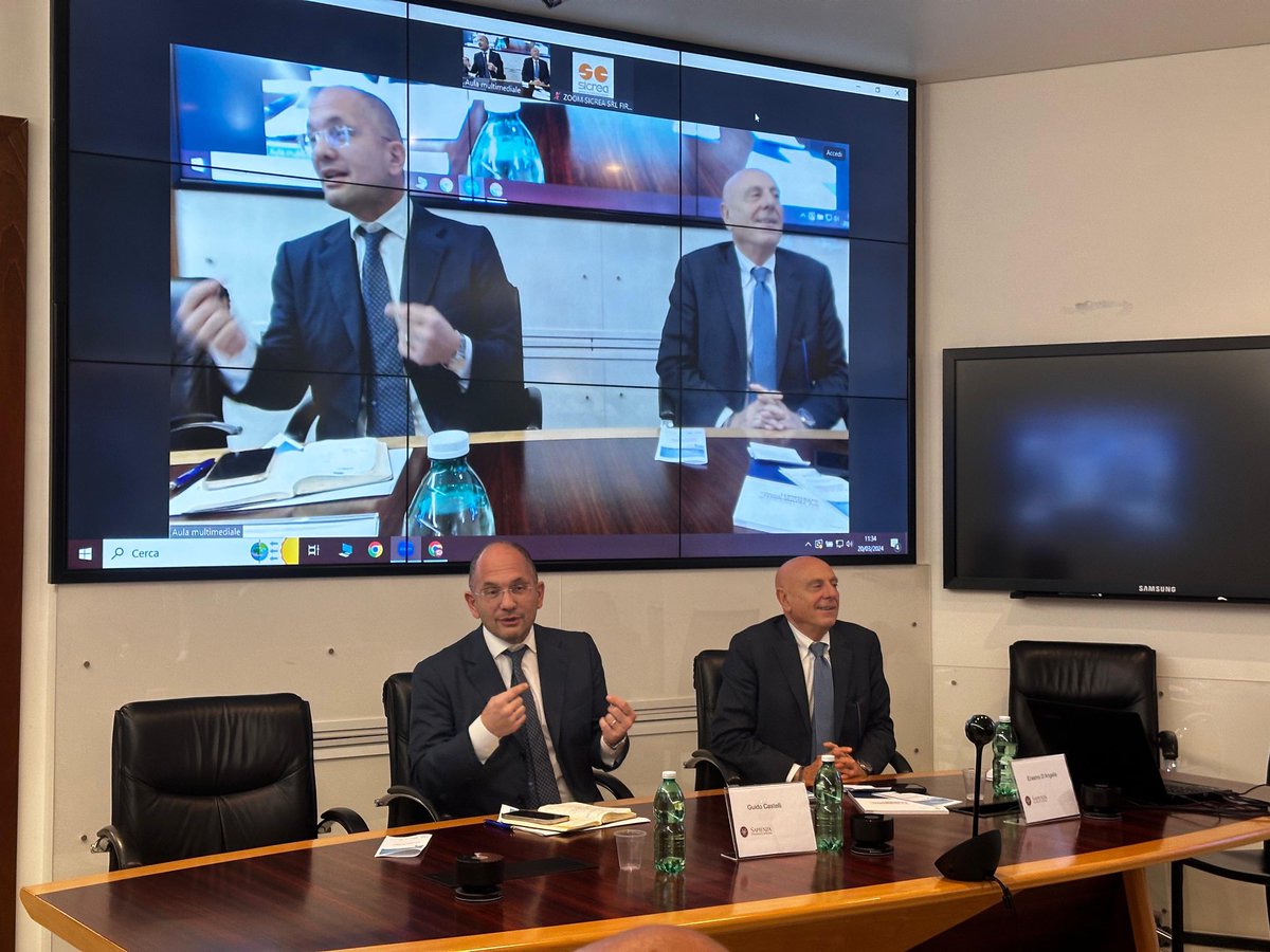 ErasmoDAngelis's tweet photo. Oggi a @SapienzaRoma con @UTILITALIA per presentare🚰 il 1 #acquedottoantisismico italiano di CIIP #Marche Con Curcio @DPCgov⁩ Castelli ⁦@Sisma2016⁩ Ferrara ⁦@casaitaliagov⁩ ⁦@ArcangeloViolo⁩ ⁦@OfficialTozzi⁩ ⁦@Tania_Tellini⁩ @expo_technology⁩ https://t.co/7BY2rHlRyo