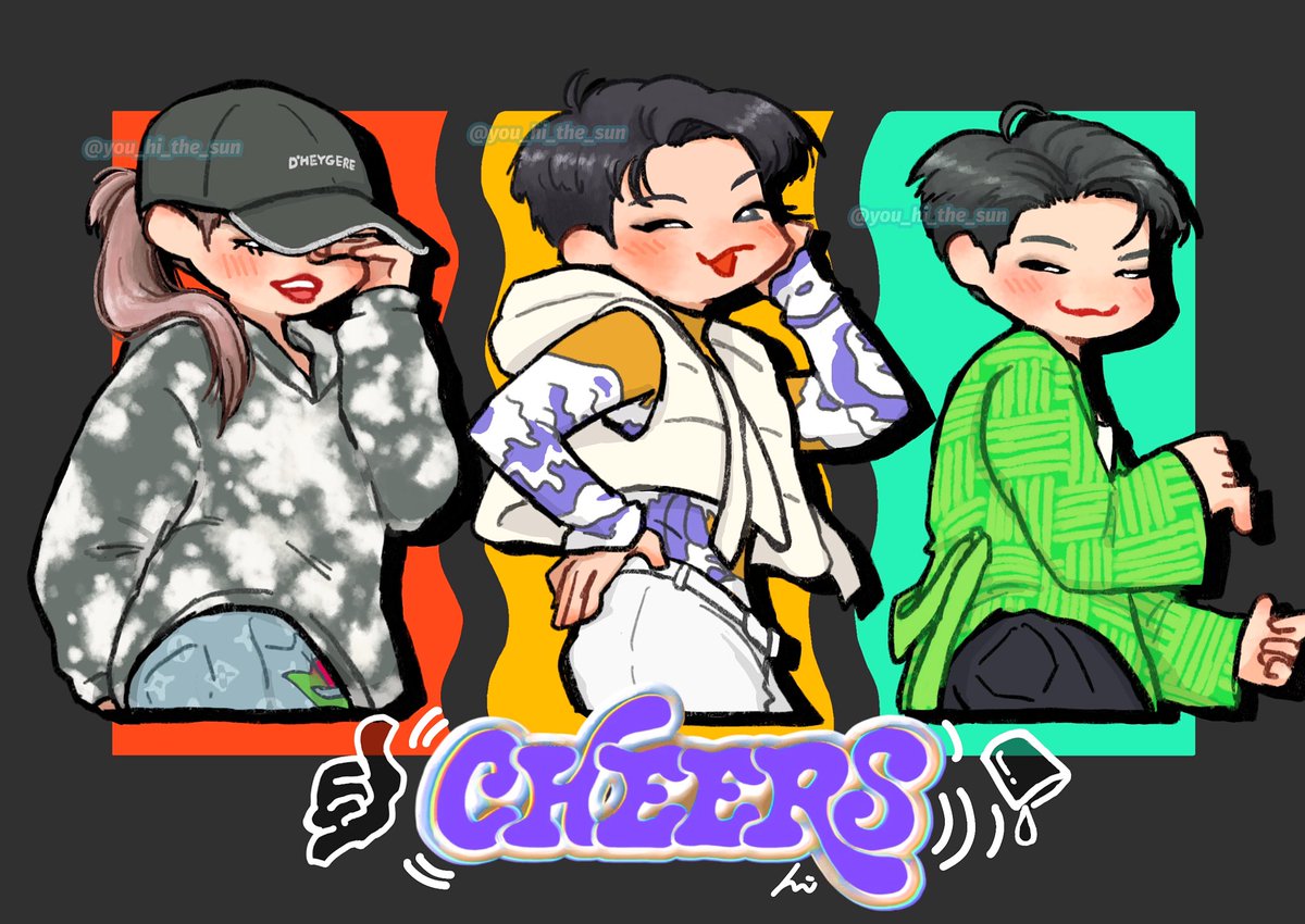 #SVT_LEADERS #CHEERS
#scoups #hoshi #woozi #seventeenfanart
🍒🐯🍚
🥂엉덩이 팡팡🎶