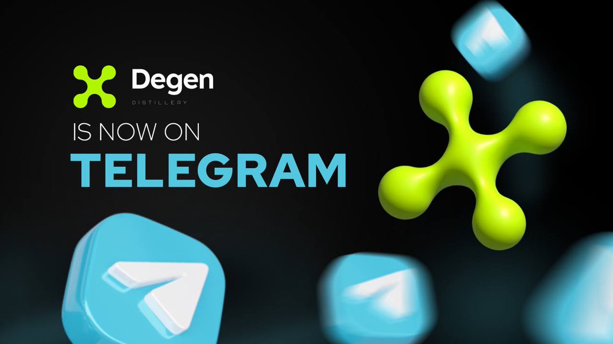 Degen Distillery tweet media