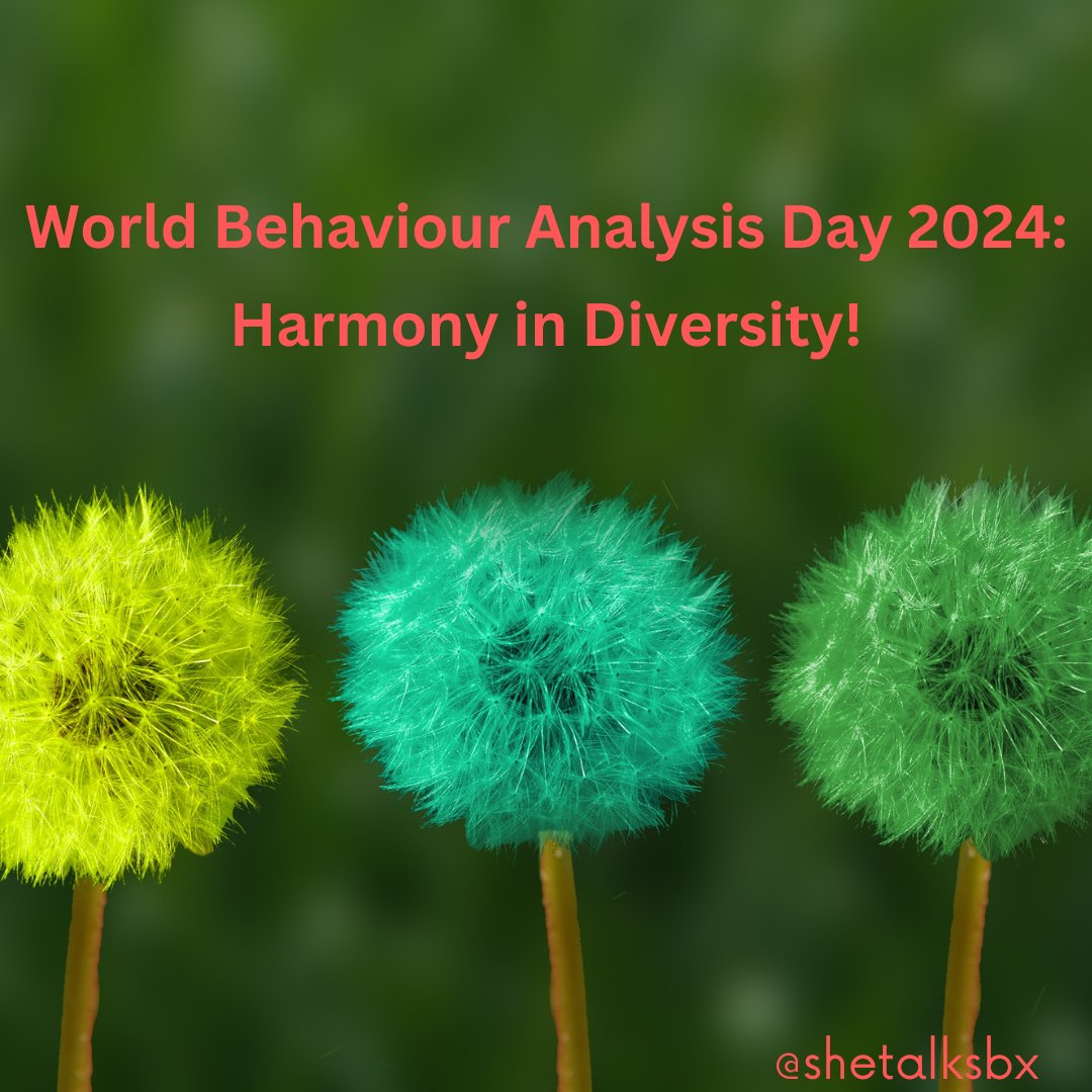 ABA has evolved over the years from being rigid to flexible, and I celebrate every behaviour analyst, technician, therapist, and practitioner who has made this change happen.

Happy Behaviour Analysis Day!!!
#worldbehaviouranalysisday
#abapractitioner 
#bfskinner
#behaviourchange
