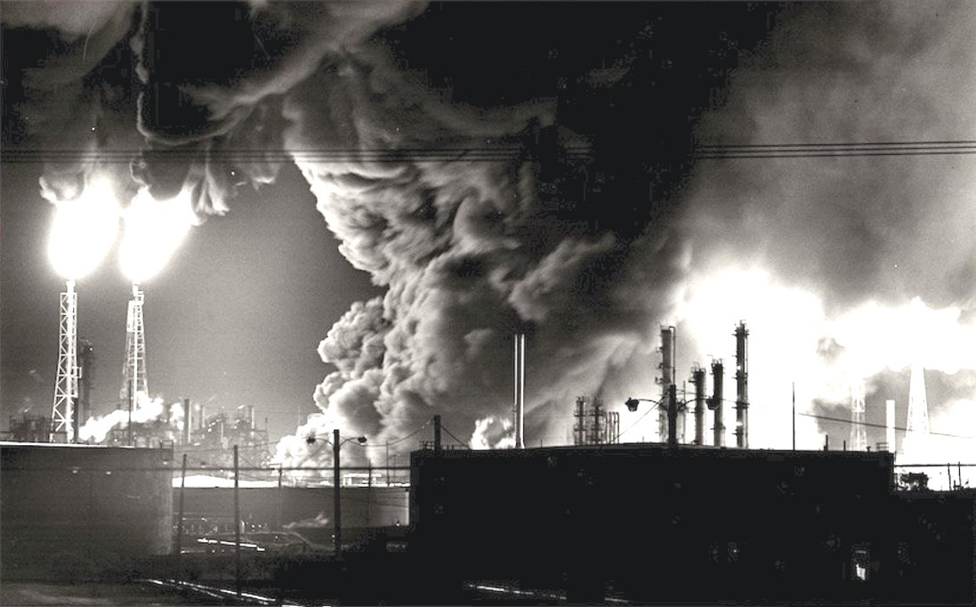 Shell Mds Explosion Shell Oil Refinery Explosion 1988