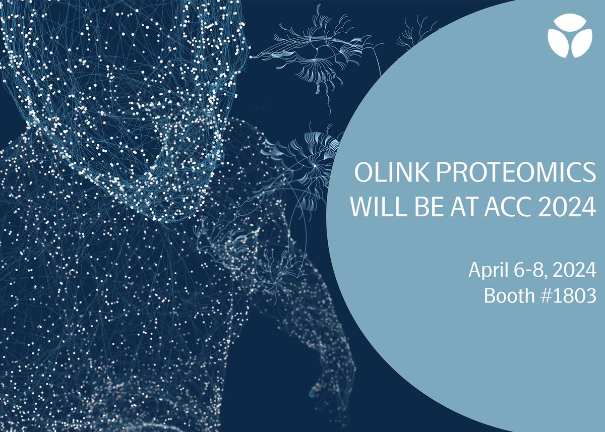 Are you planning to attend the <a href="/ACCinTouch/">American College of Cardiology</a> to stay abreast of the latest innovations in biomarker discovery? <a href="/OlinkProteomics/">Olink Proteomics</a> is excited to be there! Join us at booth #1803.​

#ACC24 #ACCinnovation #cardiology #biomarkers #clinicaltrials