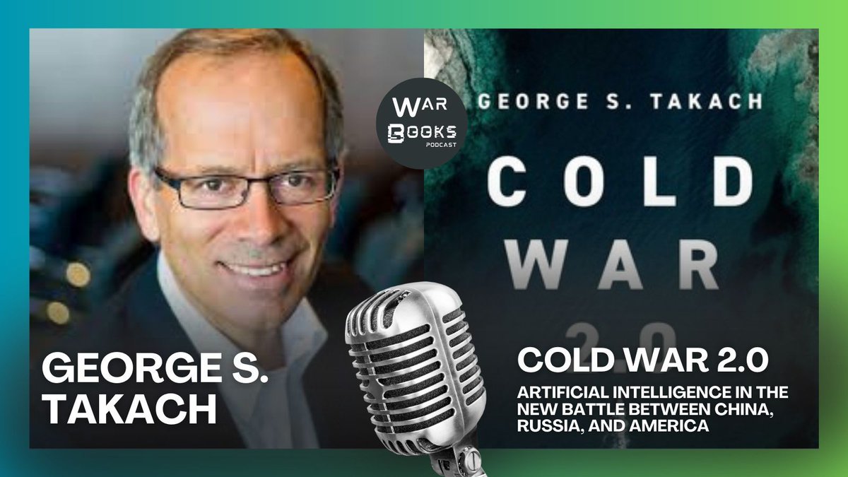 Are we already in a second Cold War? George S. Takach says yes, and joins me to discuss his fascinating new book, “Cold War 2.0: Artificial Intelligence in the New Battle between China, Russia, and America.” Link 👇 

@Pegasus_Books 
#ColdWar #China #Taiwan #Russia #AI #ModernWar