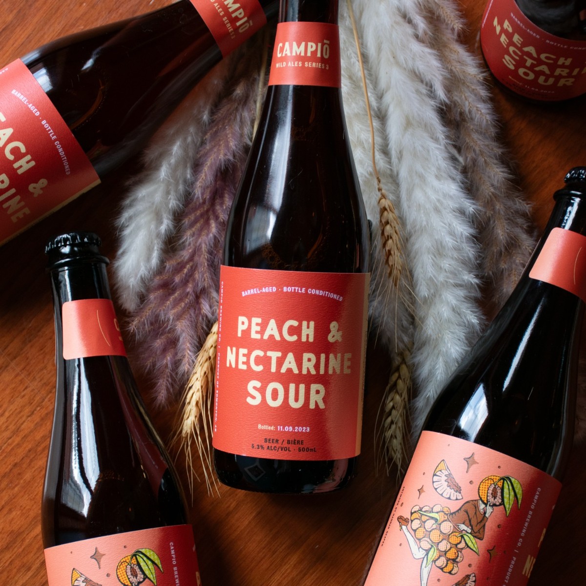 Take a walk on the WILD SIDE with the newest release from the Campio Cellar! This full bodied, distinctively sour and funky beer with stone fruit sweetness will have you thinking you're drinking a bottle of funky fuzzy peaches. More info on Wild Ales: brnw.ch/21wI3xB