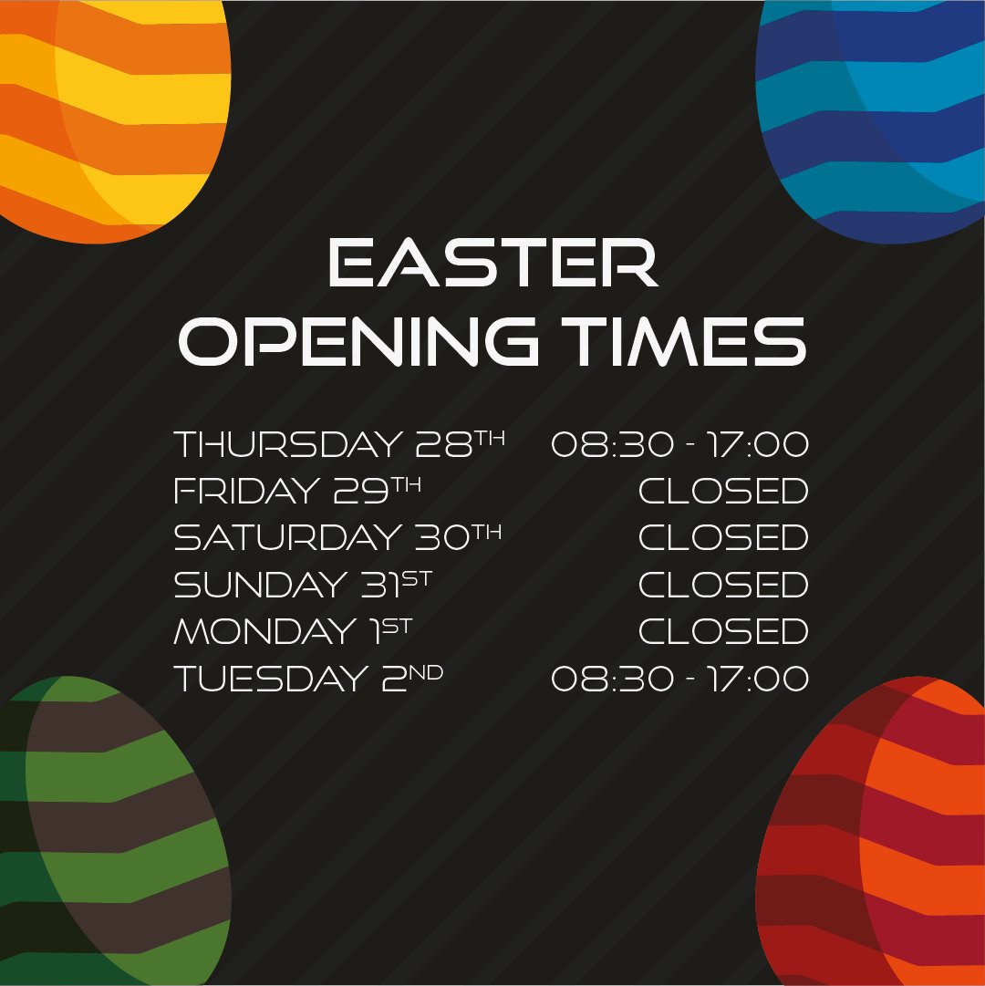 🐣🕒Planning to visit our showroom? Please note our Easter opening hours: Closed from 29th March to 1st April We'll be back on April 2nd! We hope you have a cracking Easter! 🐰 #NorthernDiver #Easter #scubadiving #scuba #diving