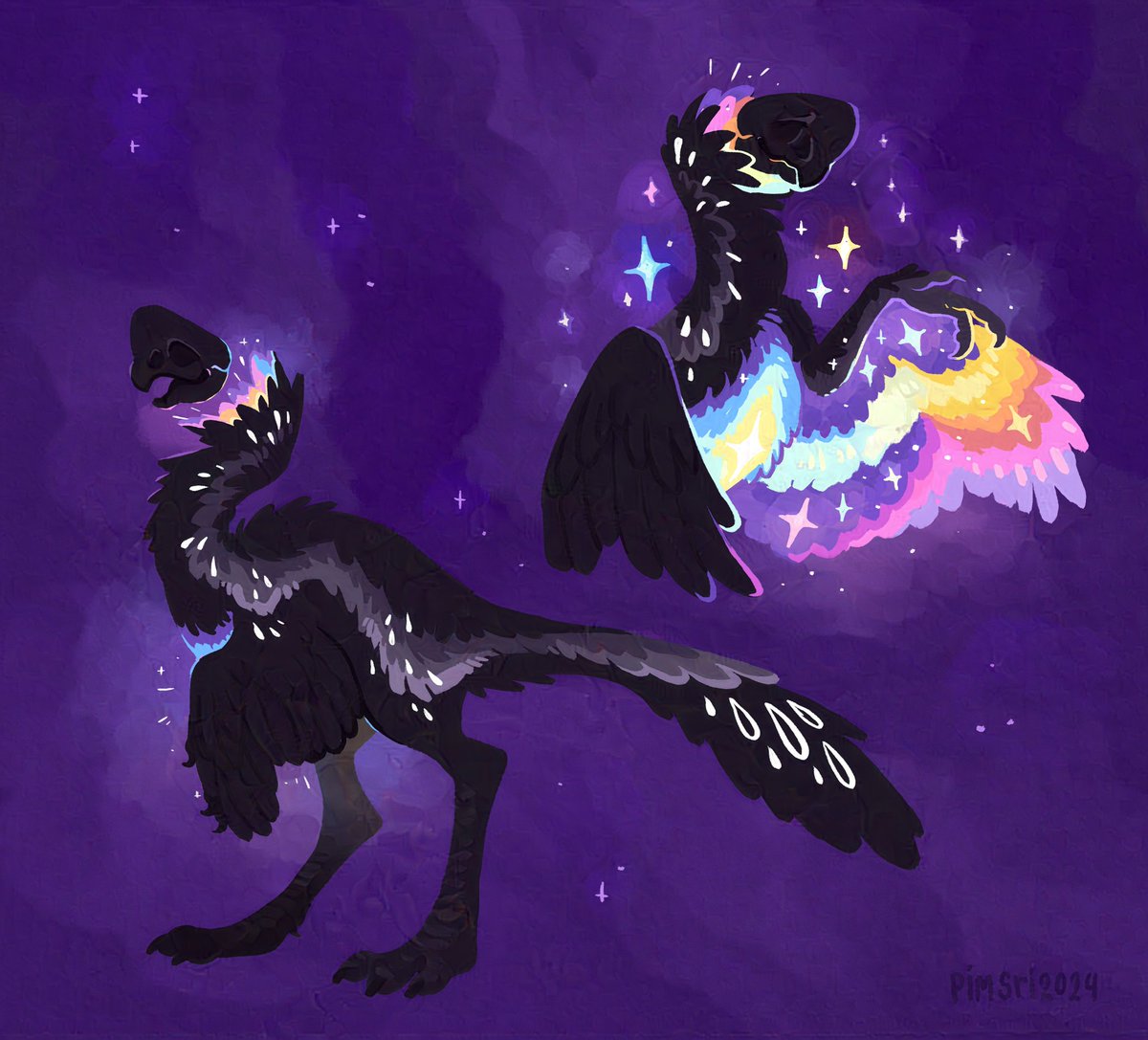 NetchimenRevery's tweet photo. Oviraptor Star-Kindler ❤️✨ https://t.co/lCSt5XvTyL
