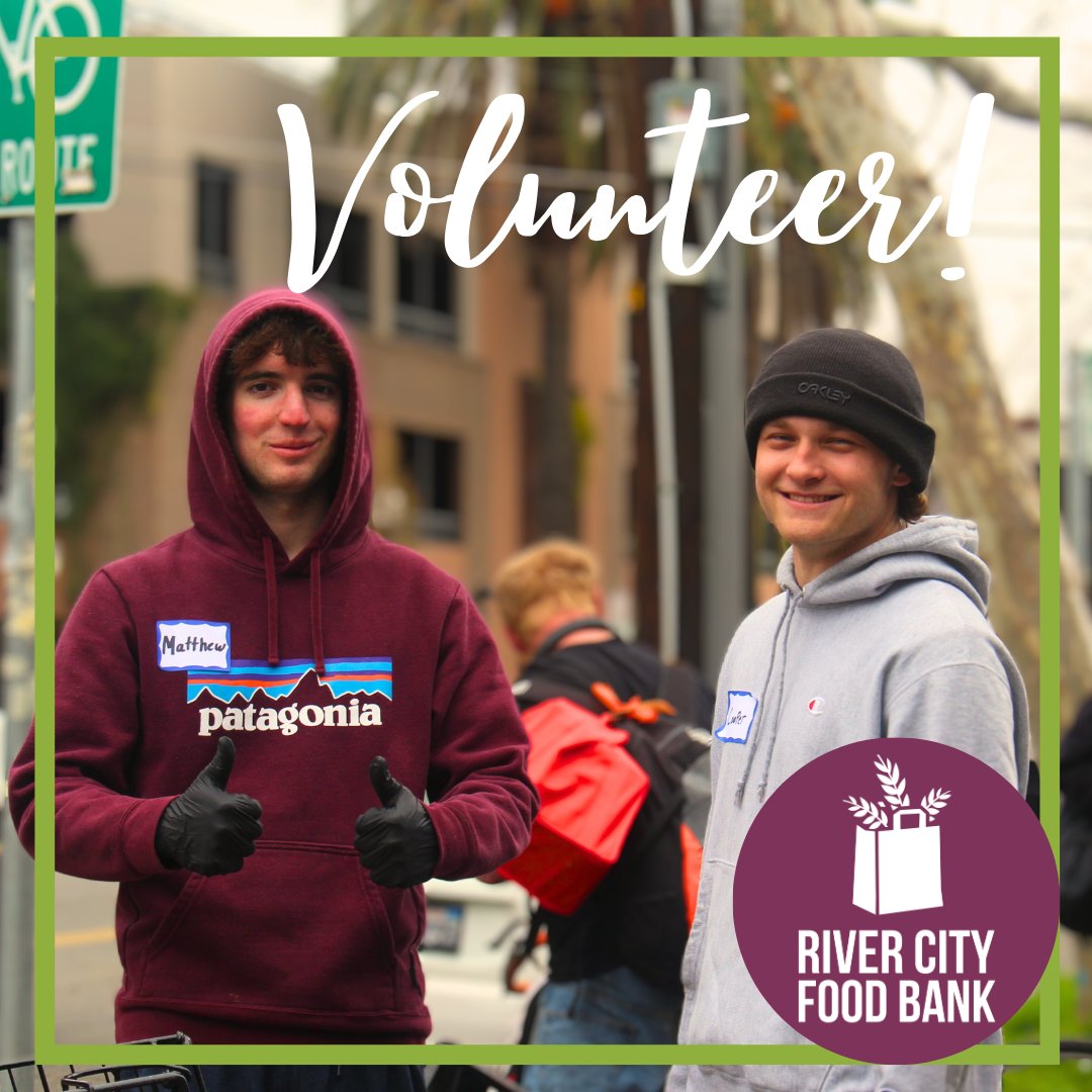 🥳Spring break is finally here, and what better way to spend it than giving back to your community? Join us at River City Food Bank for a rewarding volunteer experience!

Sign up today and let's make this break one to remember!

📌Sign up here: rivercityfoodbank.org/volunteer-your…

#Volunteer