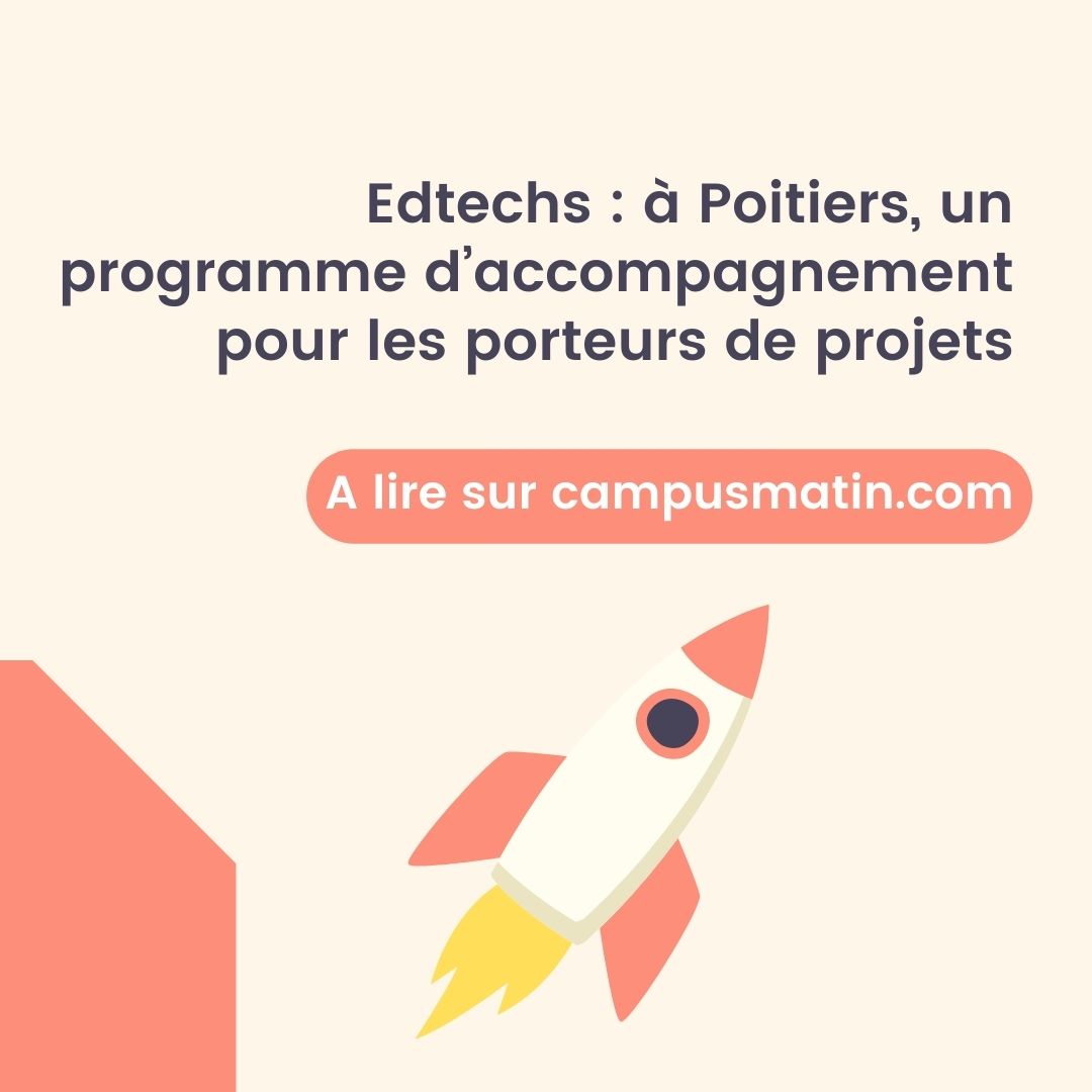 Le @reseauSPN de Nouvelle-Aquitaine lance son programme d’accompagnement « Le Studio ». Cette initiative soutiendra le développement de huit à dix jeunes pousses ou porteurs de projet #edtechs 🌱. L’appel à candidatures est ouvert jusqu’au 26 avril ! ⏰ ow.ly/sGaZ50QXaae
