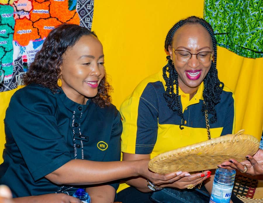 MTNRwanda's tweet photo. Earlier today, our CEO @MapsBodibe and the @WeNet_Rw ladies visited two women-saving groups as part of the MTN CSI pillar of economic empowerment under an initiative called Connect Women in Business that seeks to support and recognize different women's projects country-wide.
We are excited for this year's projects! #DoingGoodTogether