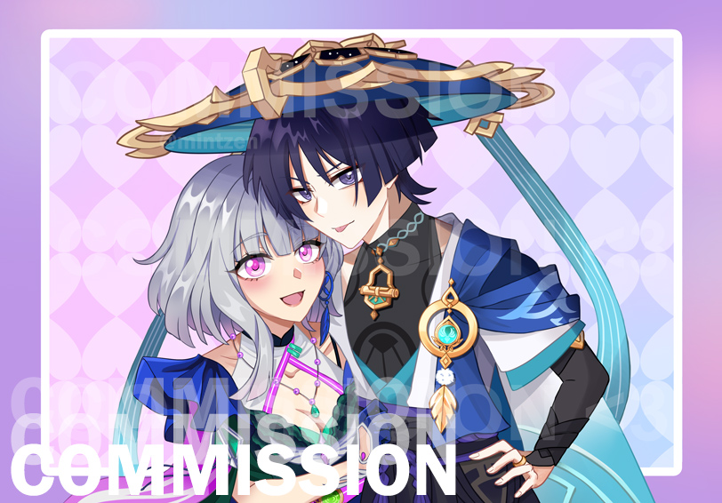 mintzen303's tweet photo. After so long, finally I accepting art commission again ><

Thank you @scarakanojo 💜

#artcommission #illustration https://t.co/AKkHoU5xZ3