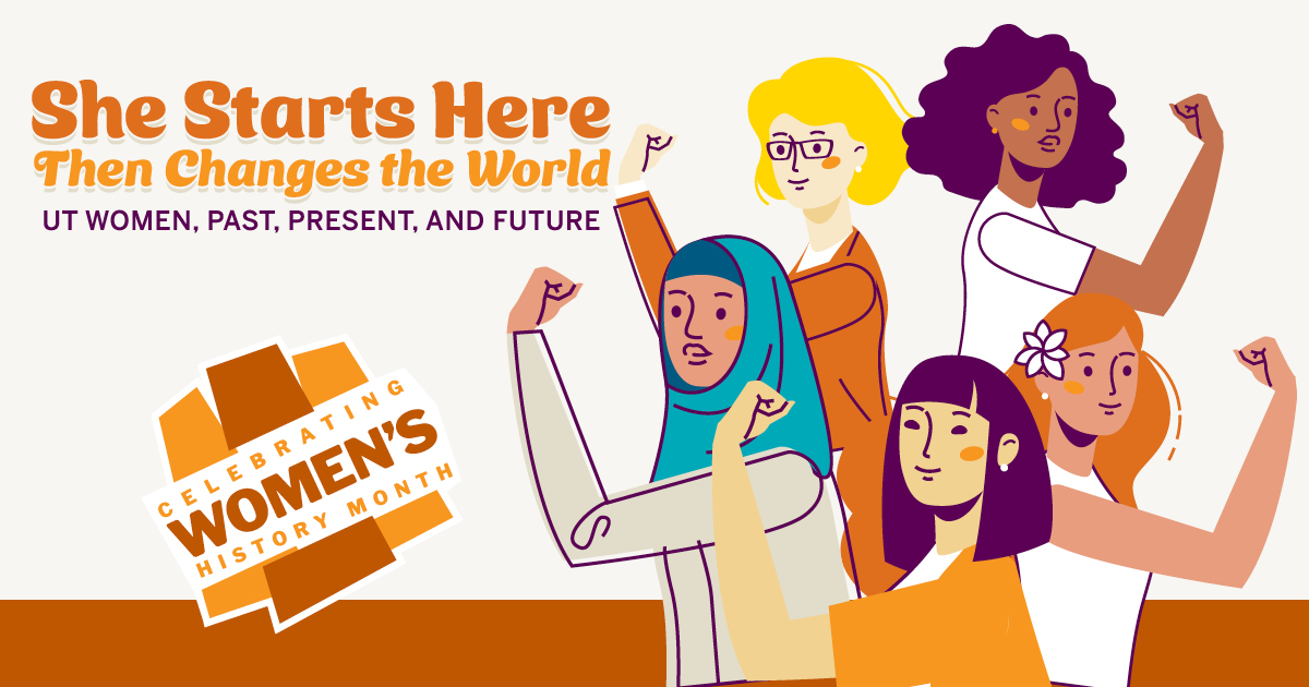 UT DCCE (@ut_dcce) on Twitter photo You’re invited to the upcoming #WomensHistoryMonth Celebration hosted by <a href="/UT_DCCE/">UT DCCE</a>! It’s happening on March 27, 11 a.m. to 3 p.m., on the Main Mall <a href="/UTAustin/">UT Austin</a>. More info here: bit.ly/3Tpq1uw.  #UTWomenChangeTheWorld #UTWomenMakeHistory #WomensHistoryMonth #HerStory You’re invited to the upcoming #WomensHistoryMonth Celebration hosted by <a href="/UT_DCCE/">UT DCCE</a>! It’s happening on March 27, 11 a.m. to 3 p.m., on the Main Mall <a href="/UTAustin/">UT Austin</a>. More info here: bit.ly/3Tpq1uw.  #UTWomenChangeTheWorld #UTWomenMakeHistory #WomensHistoryMonth #HerStory