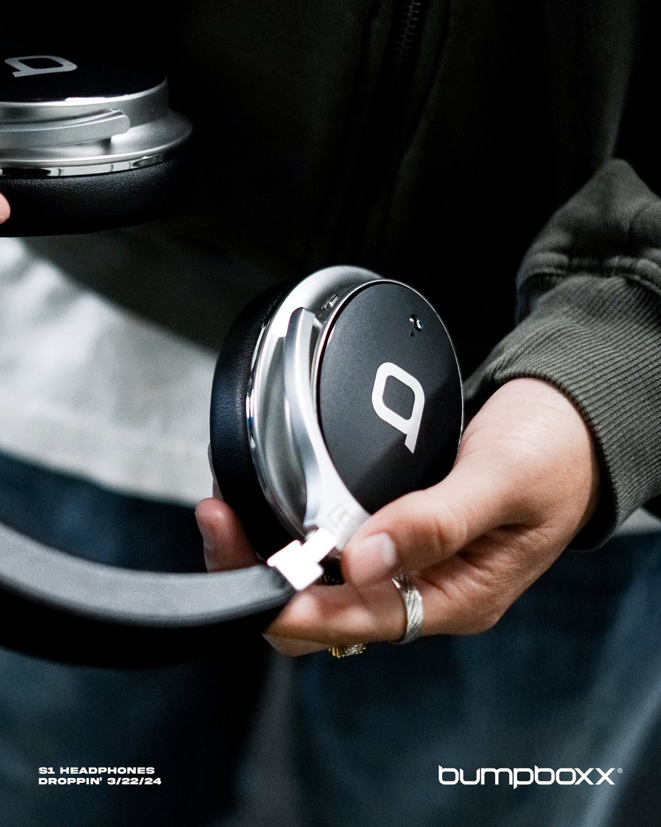 Breakin’ the silence. The new S1 headphones unleash unparalleled sound with style. Droppin’ 3/22/24.